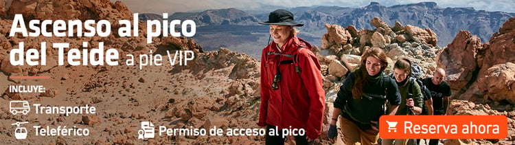 Ascenso al pico del Teide a pie VIP