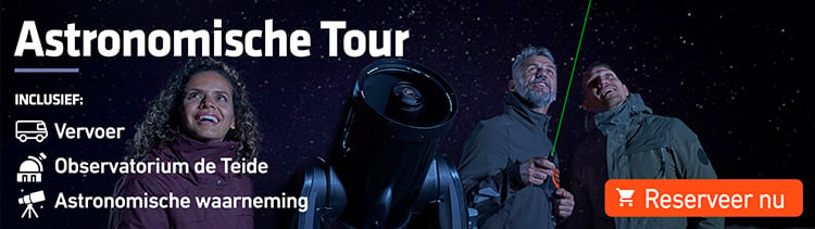 Excursie Astronomic Tour naar de Teide