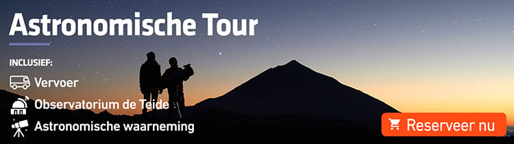 Astronomische tour naar de Teide
