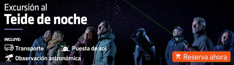 Excursión nocturna para ver las estrellas en el Teide