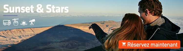 Excursion Sunset & Stars au Teide