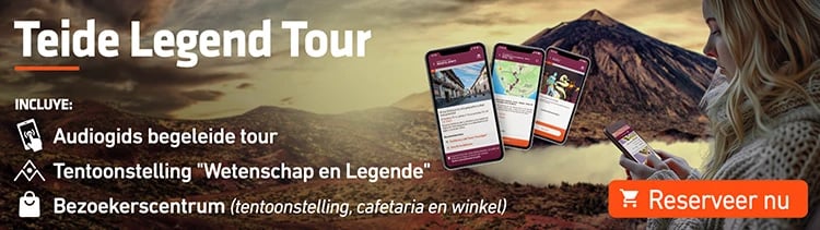 Tentoonstelling en rondleiding met audiogids Teide Legend