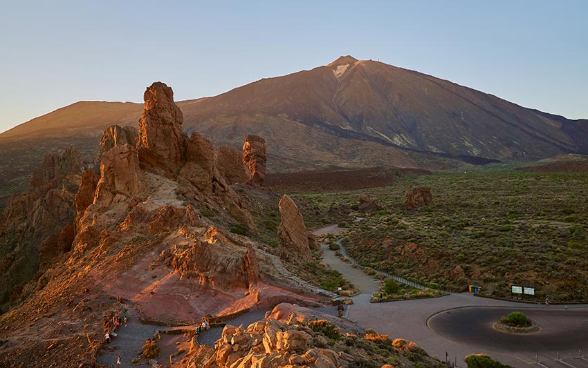 Image of the Teide National Park, a World Heritage Site