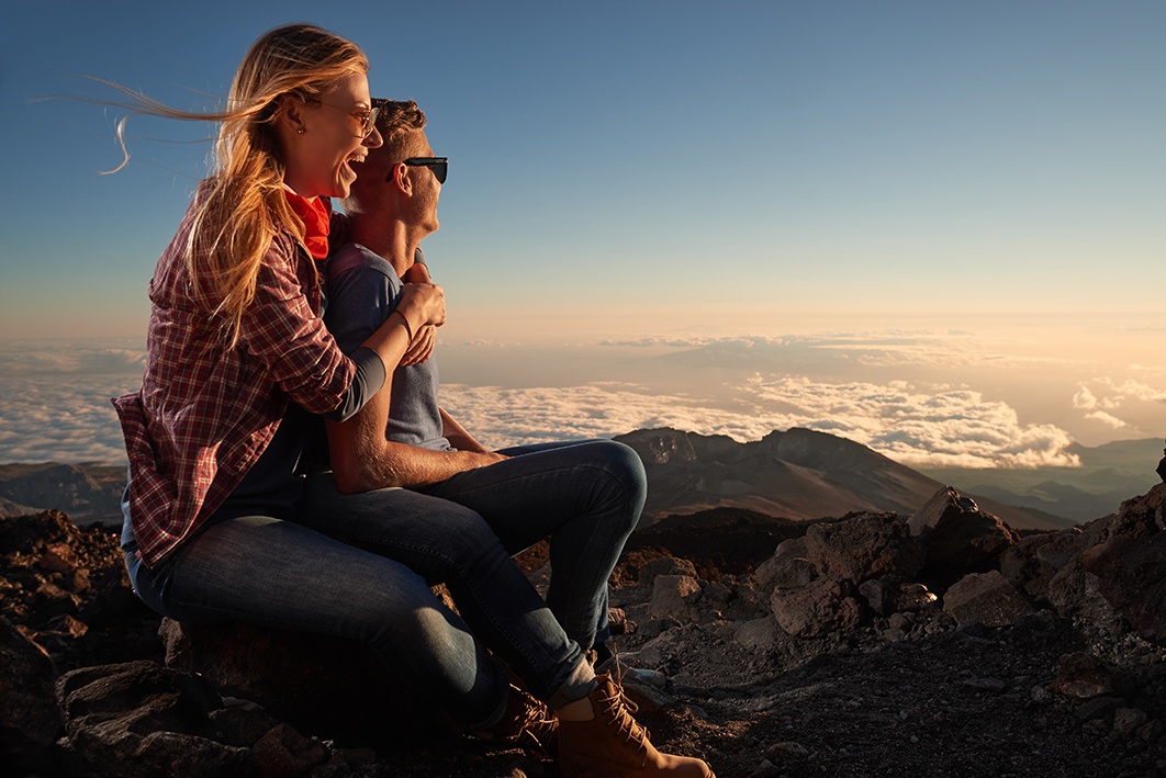 Noche romántica en Tenerife: atardecer en el Teide