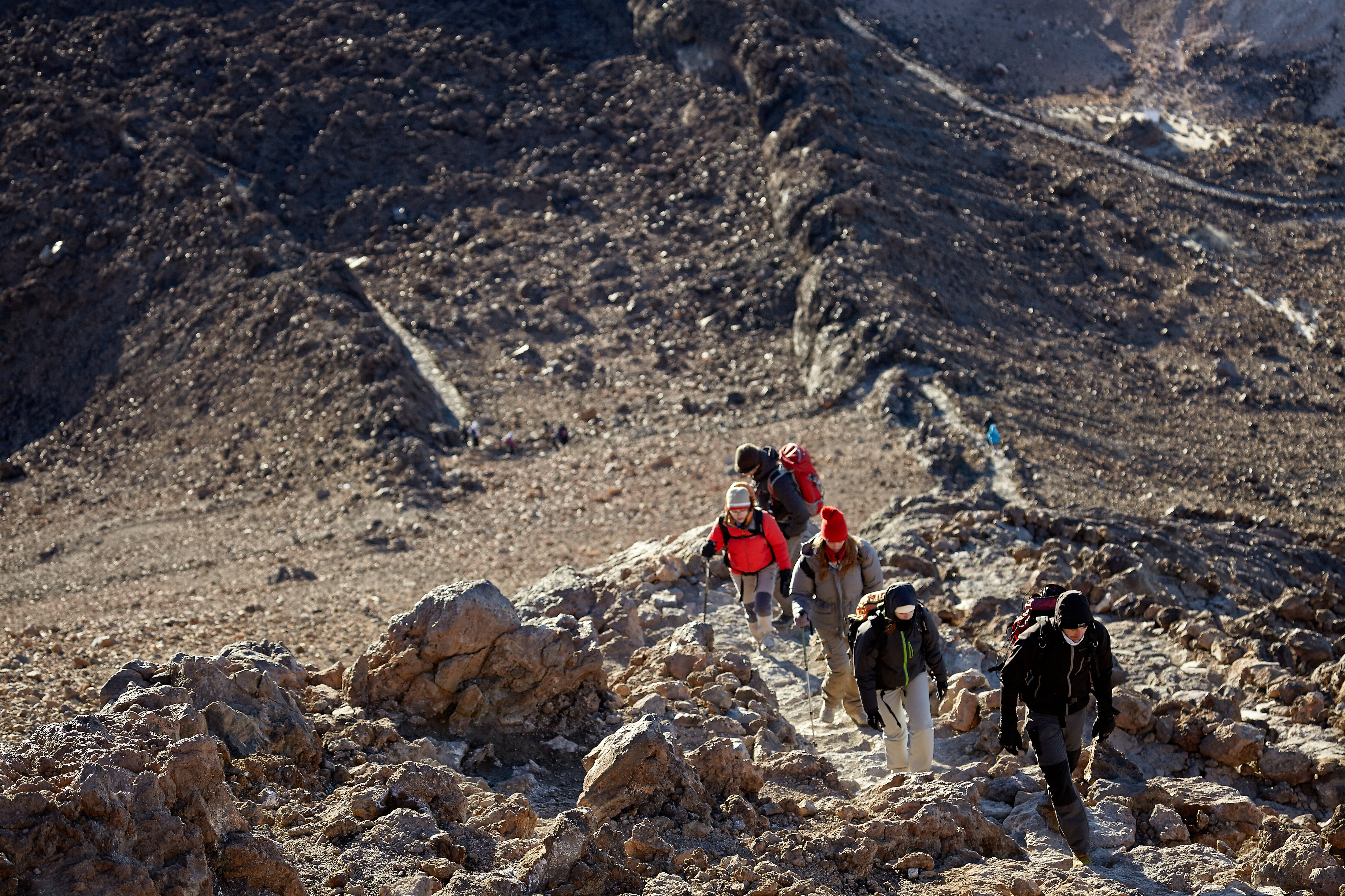 Teide Gipfelbesteigung zu Fuß - Herberge Altavista