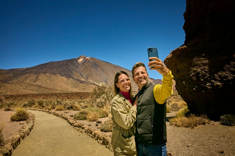 Szlak Roques de García w Parku Narodowym Teide