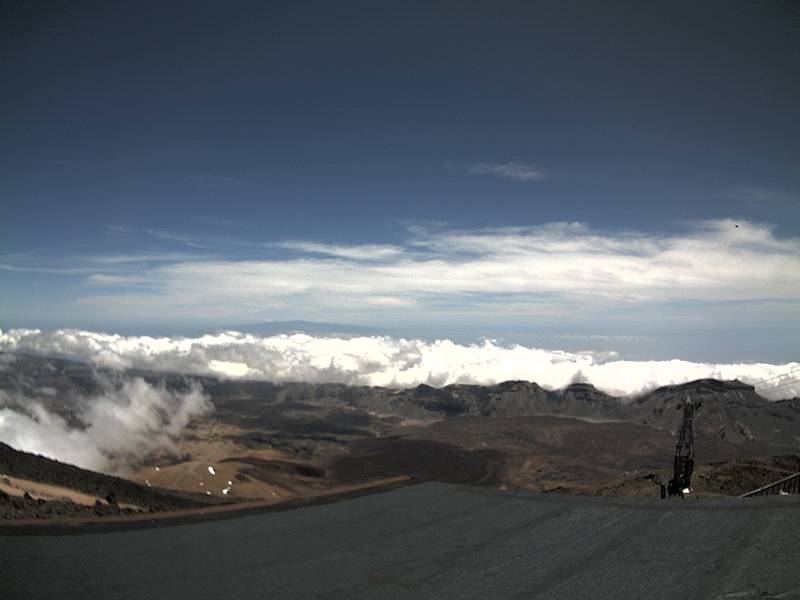 Cómo saber si Teleférico del Teide está abierto - webcam Parque Nacional