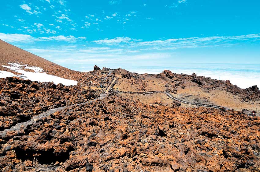 Alternative ways of climbing Teide without a permit: La Fortaleza