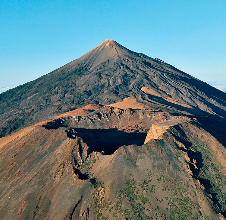 Monter au Teide sans autorisation : cratère Pico Viejo