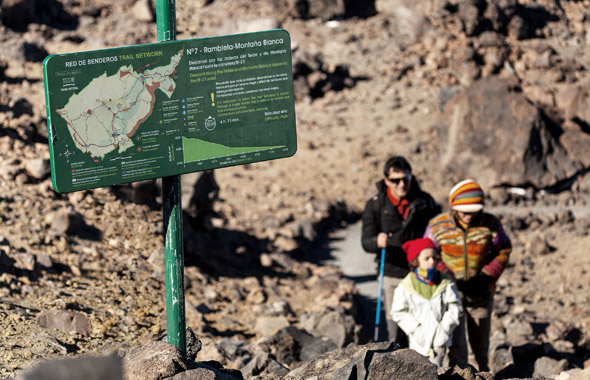 Subir al pico del Teide andando