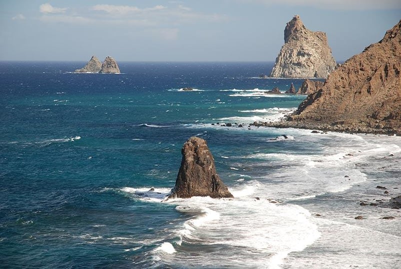 Die Roques de Anaga auf Teneriffa