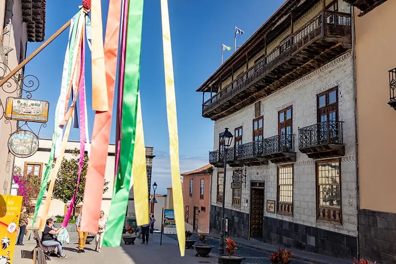 The Casa de los Balcones in La Orotava