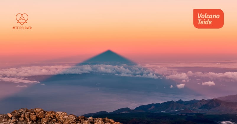 La sombra del Teide.