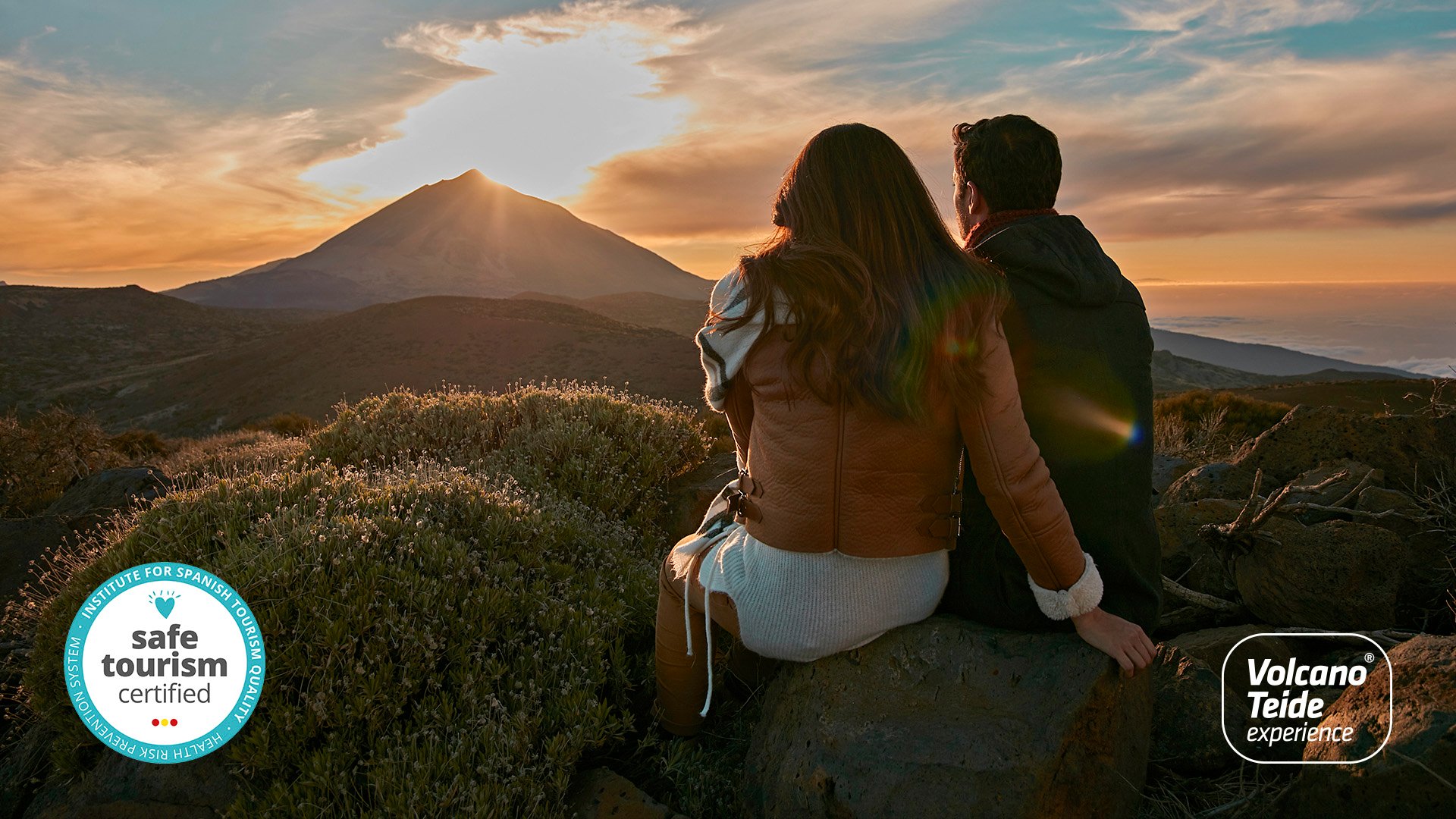 Знак Сертифицированного безопасного туризма Volcano Teide