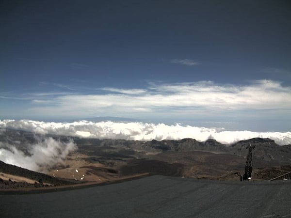 How to check if the Teide Cable Car is open - National Park webcam