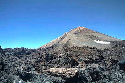 How to check if the Teide Cable Car is running - webcam