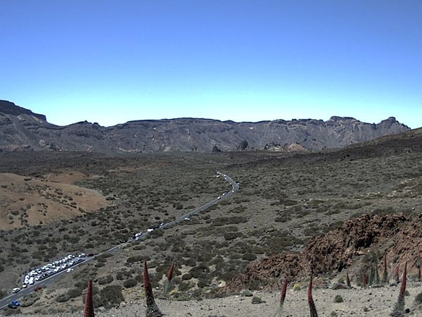 How to check if the Teide Cable Car is open - Ucanca webcam