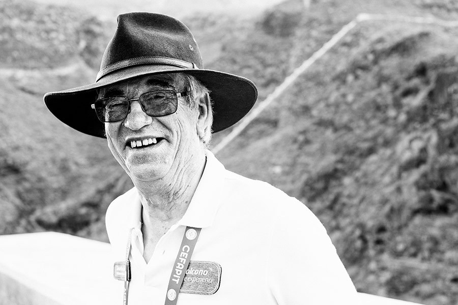 Rolf Fuchs, presidente de la asociación Tenerife APITEN
