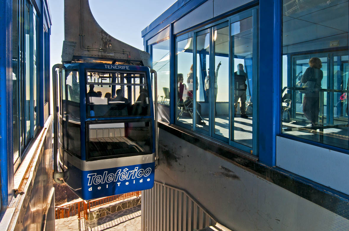 Teide Cable Car opening times in October