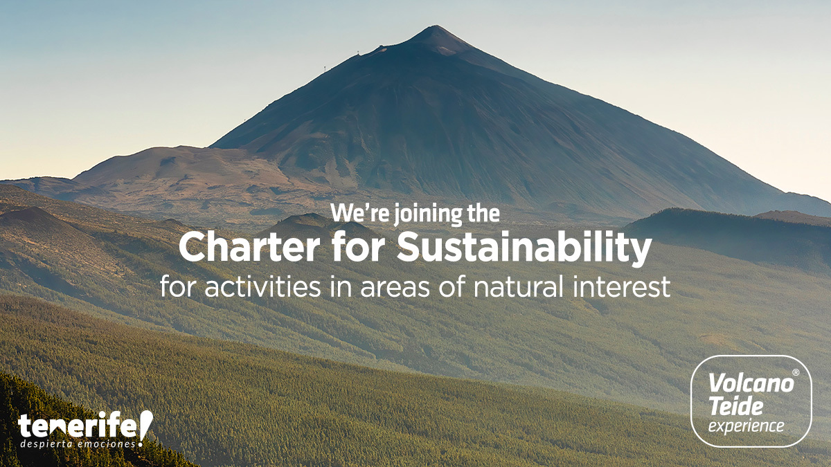 Volcano Teide joins the Charter for Sustainability for activities in areas of natural interest