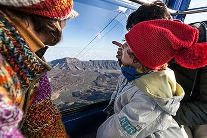 2 ways of acquiring tickets for the Teide Cable Car